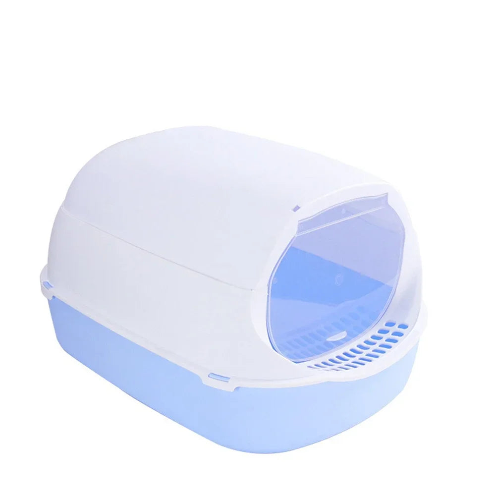 Semi-Enclosed Cat Toilet