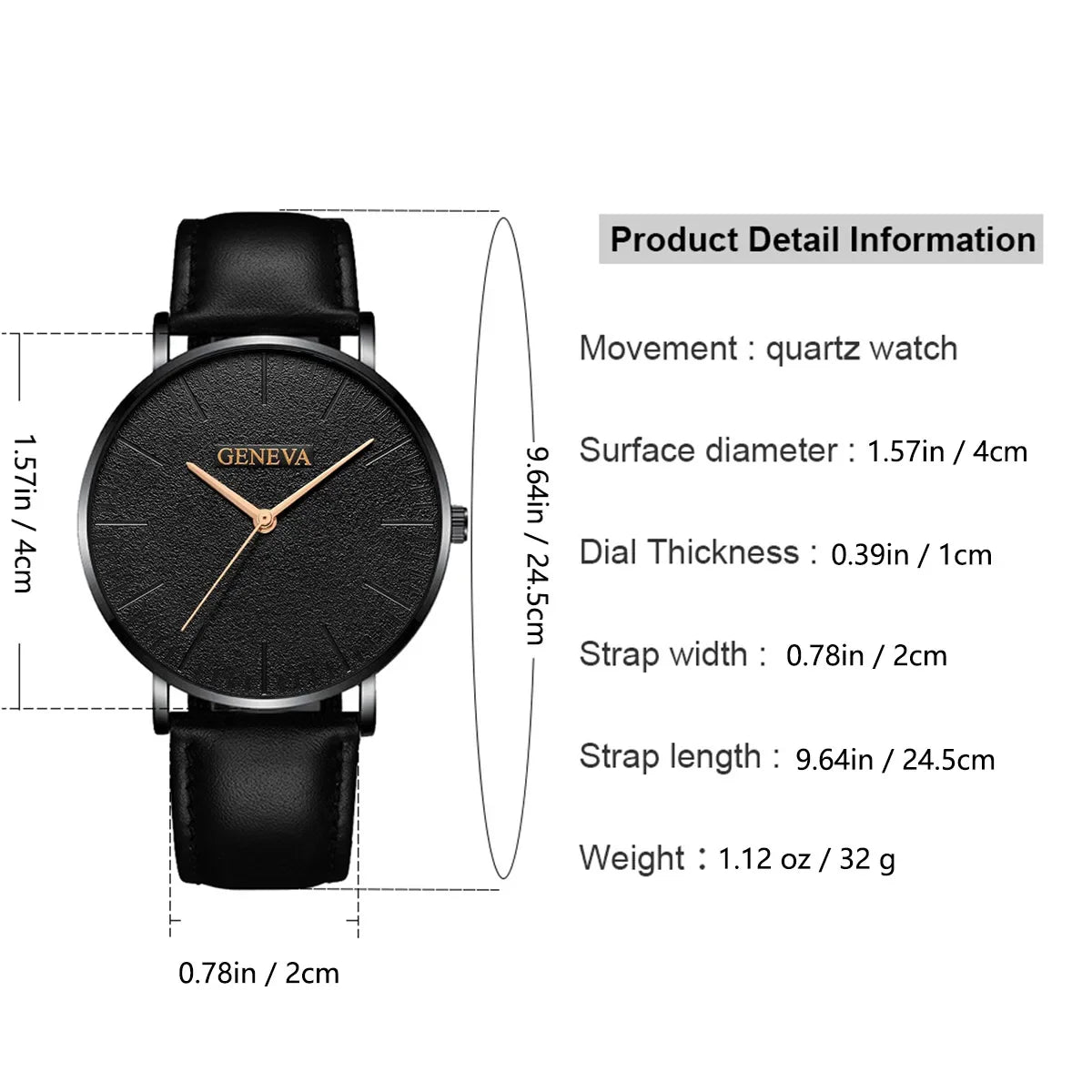 Luxury Watch Bracelet Set