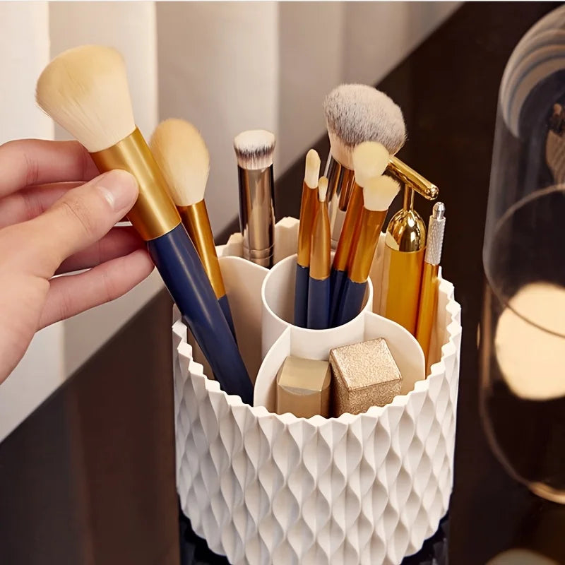 Makeup Brush Storage Barrel