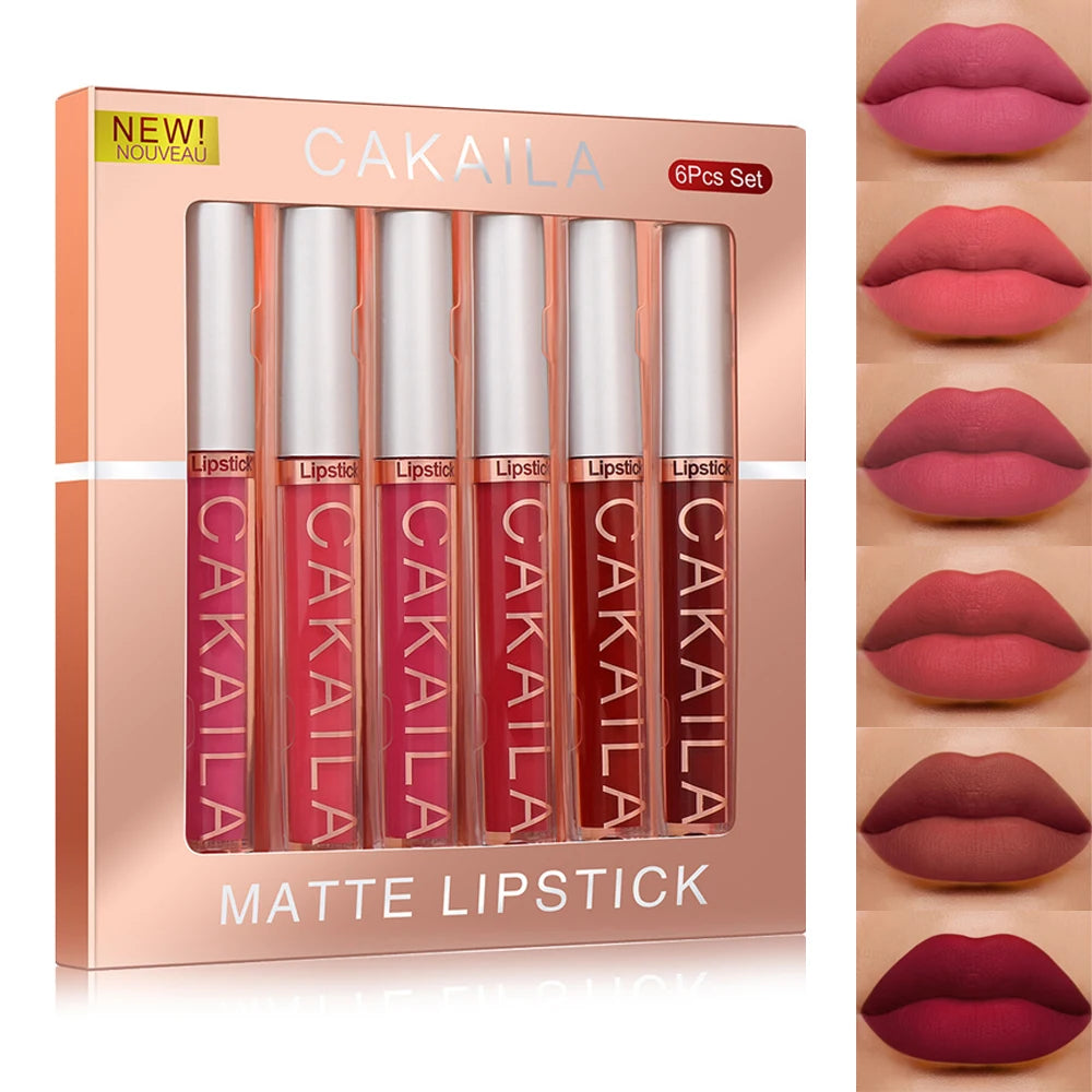 6-Pack Velvet Lip Gloss