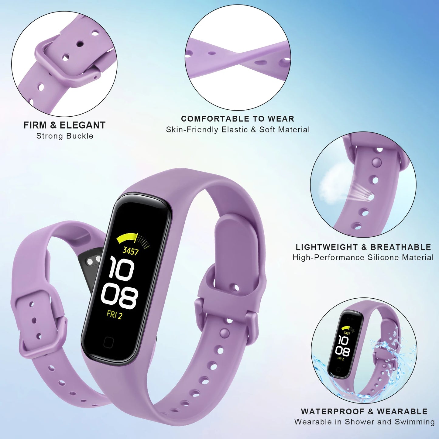 Silicone Strap Fit2