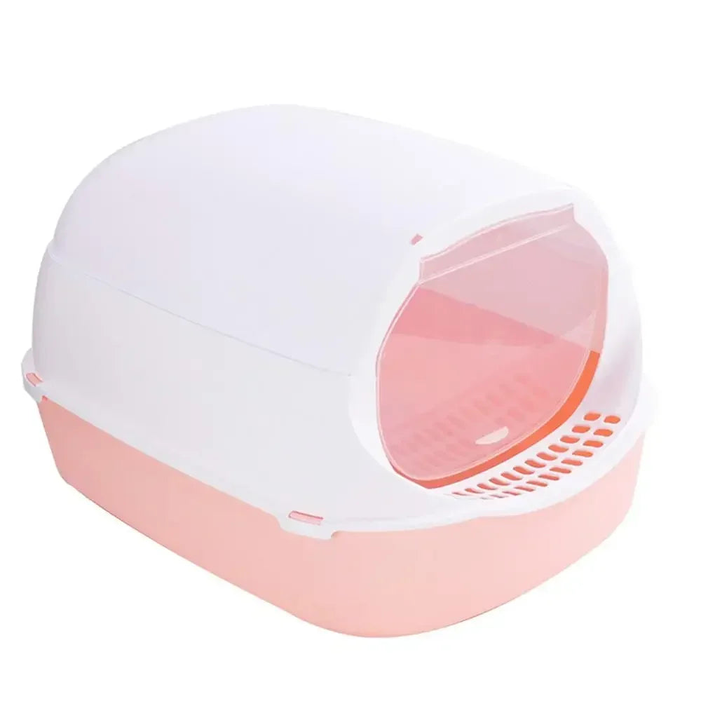 Semi-Enclosed Cat Toilet