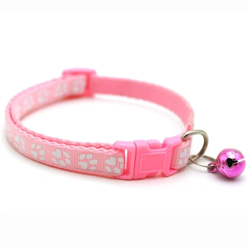 Rainbow Flower Cat Collar