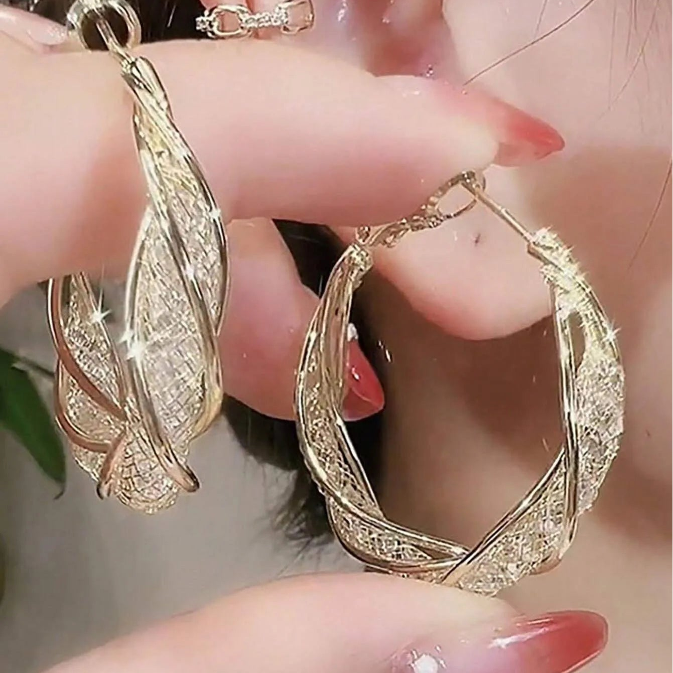 Gold Hoop Earrings