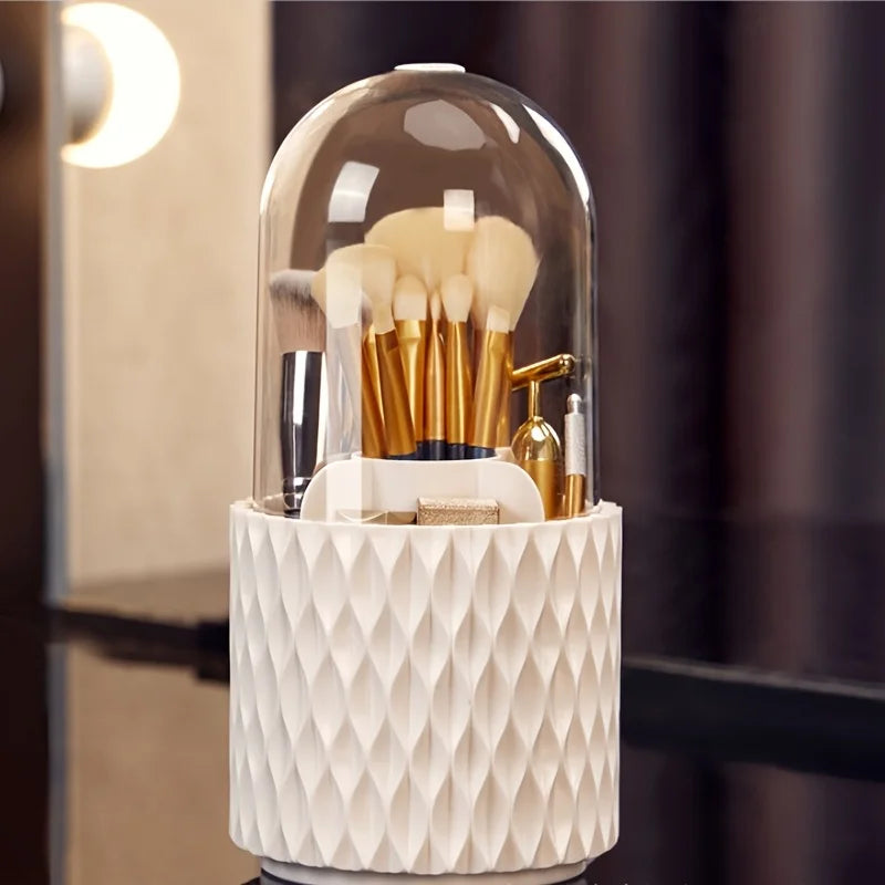 Makeup Brush Storage Barrel
