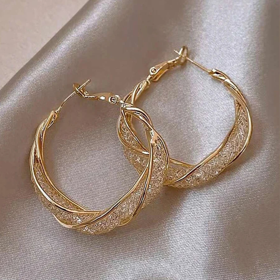 Gold Hoop Earrings