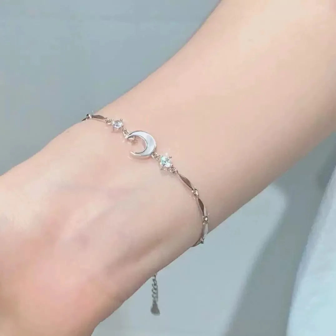 Zircon Charm Bracelet
