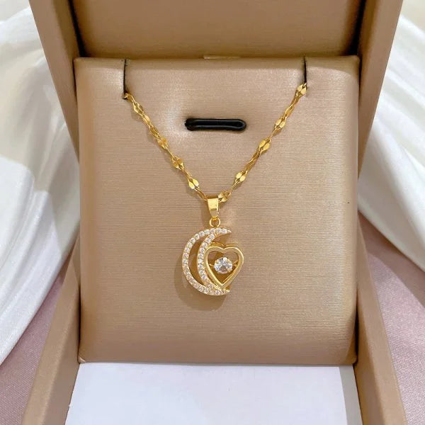 Sun Pendant Necklace Women