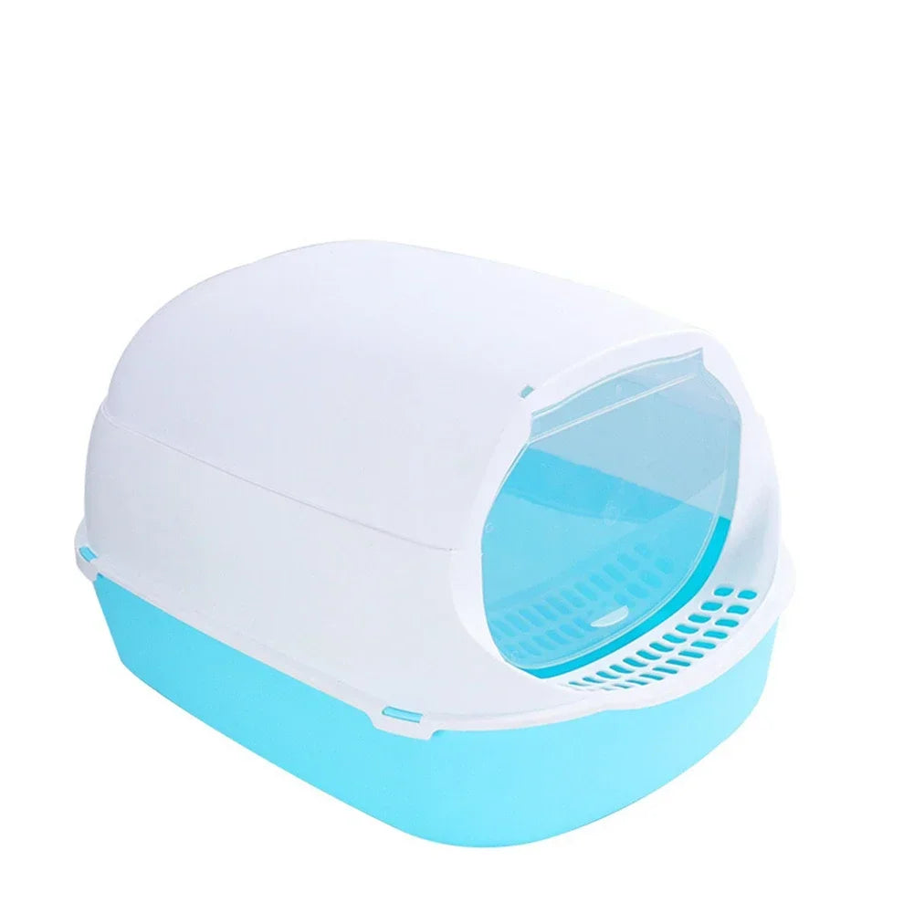 Semi-Enclosed Cat Toilet