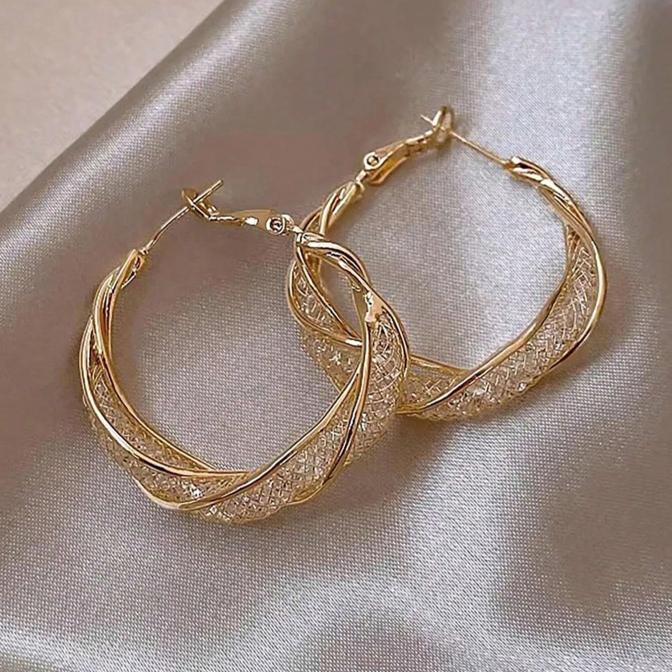 Gold Hoop Earrings