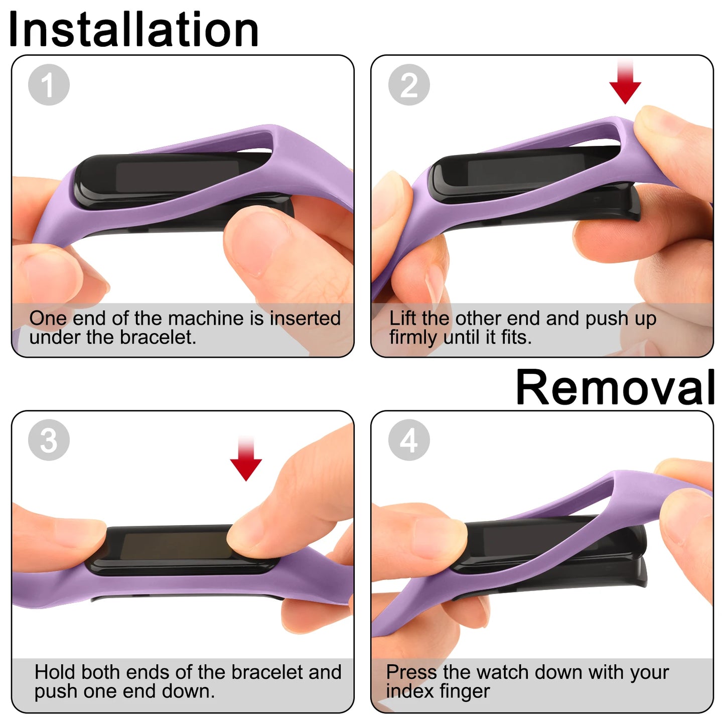 Silicone Strap Fit2