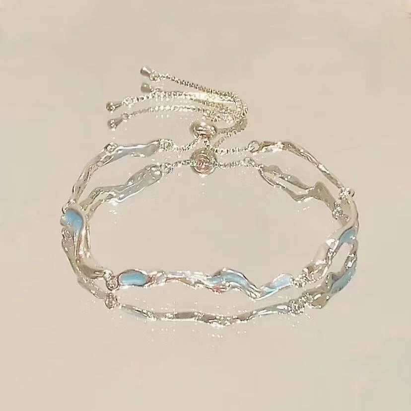 Zircon Charm Bracelet