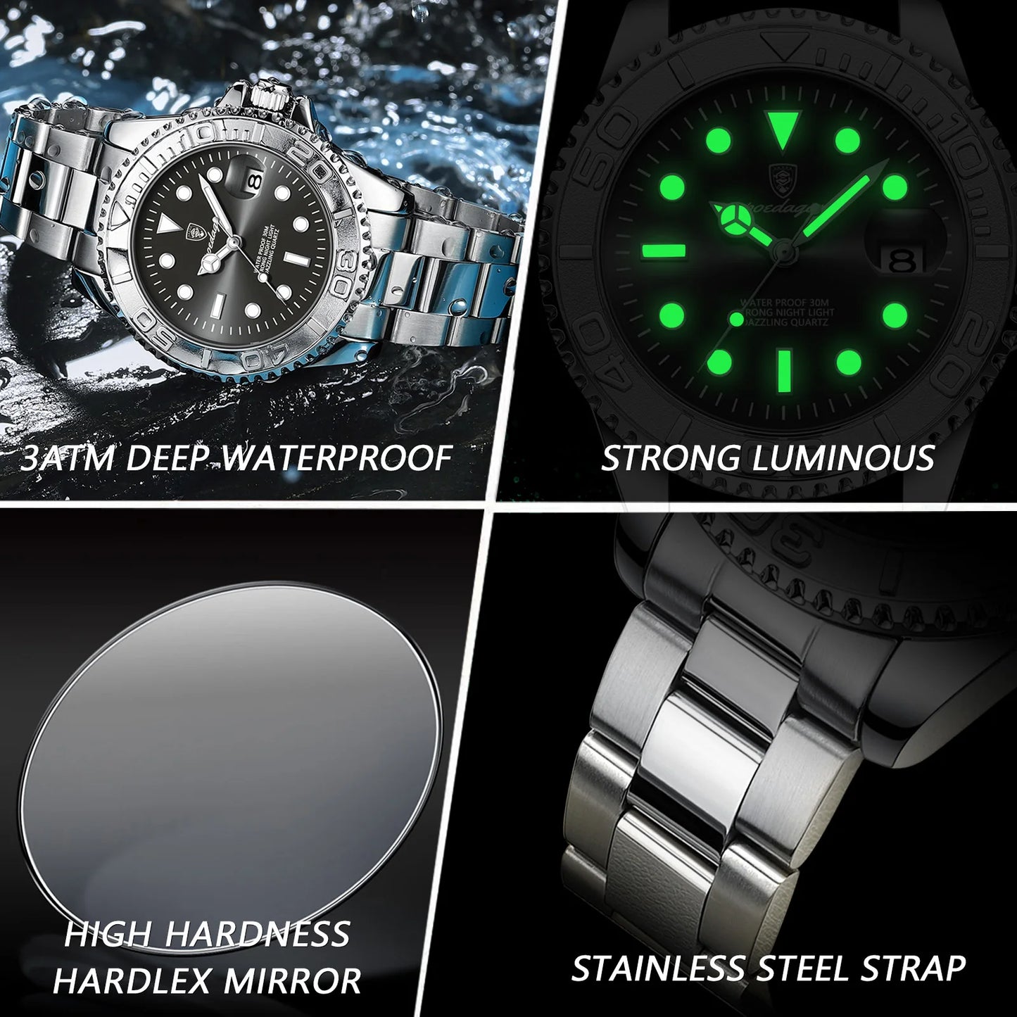 Luxury Men’s Quartz Watch