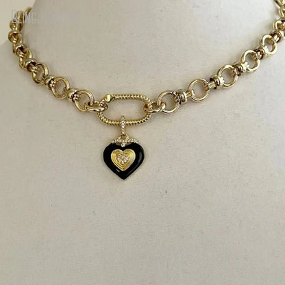 Stainless Steel Heart Necklace