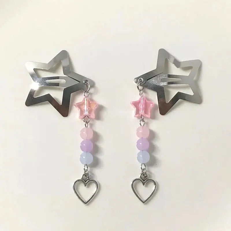 Handmade Star Butterfly Hairpin