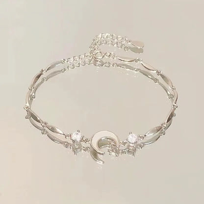 Zircon Charm Bracelet