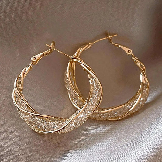 Gold Hoop Earrings
