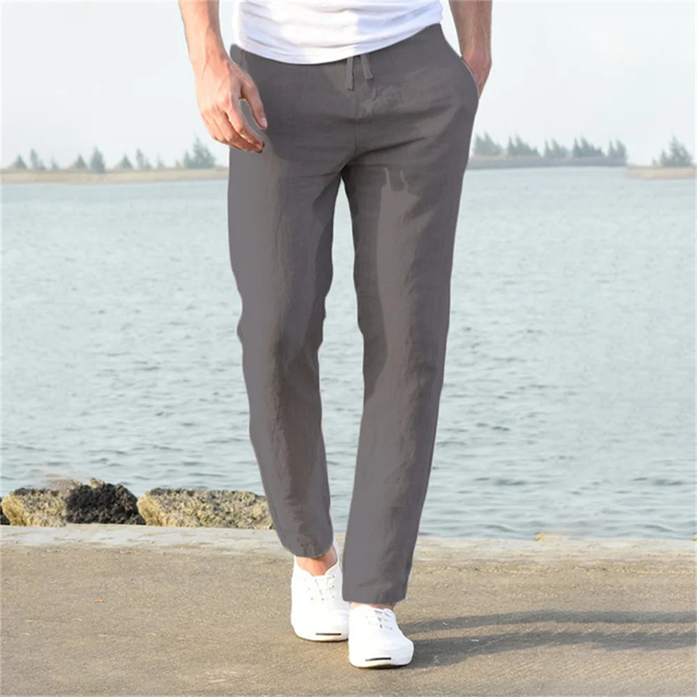 Men's Linen Trousers