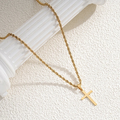 Stainless Steel Cross Necklace