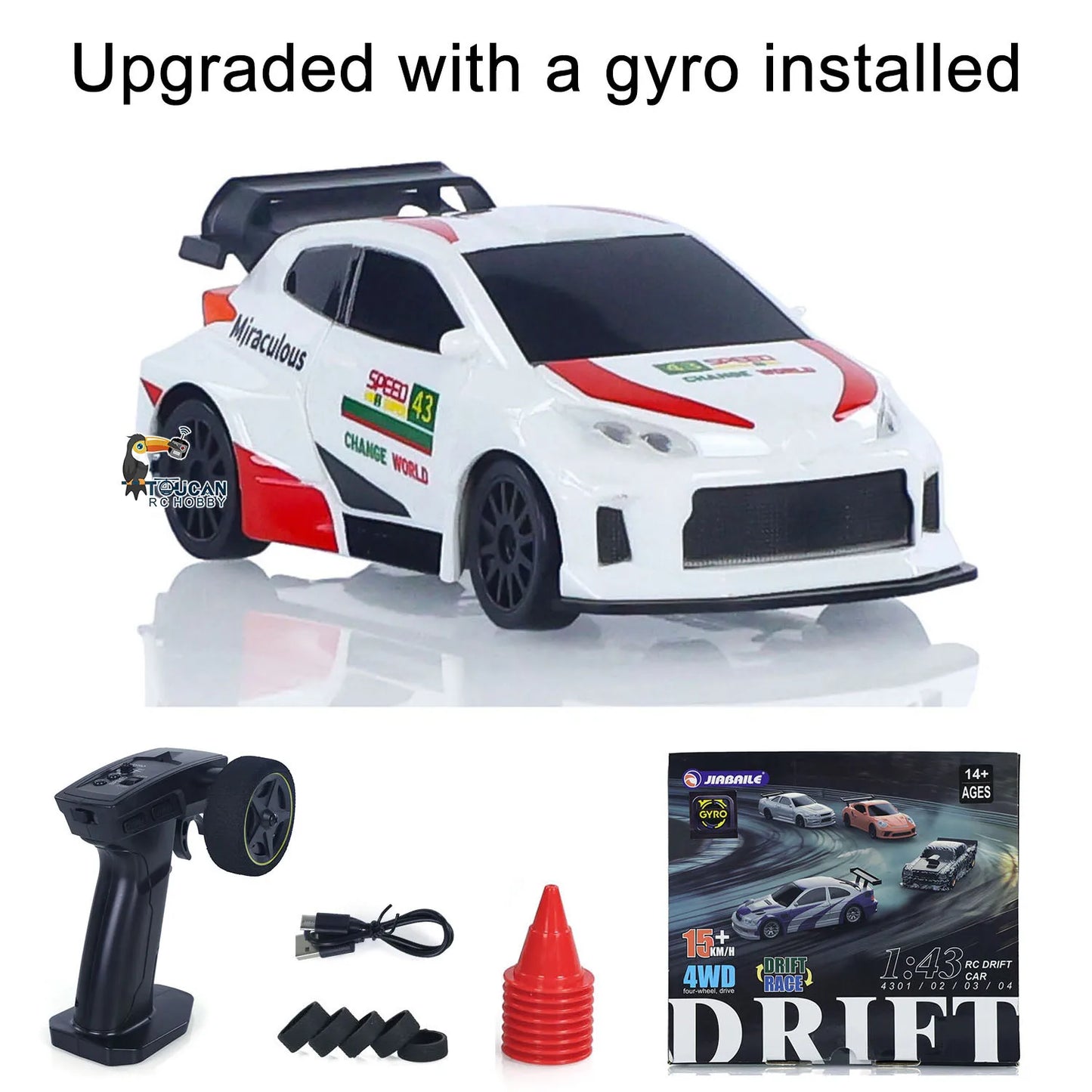 Mini RC Drift Car
