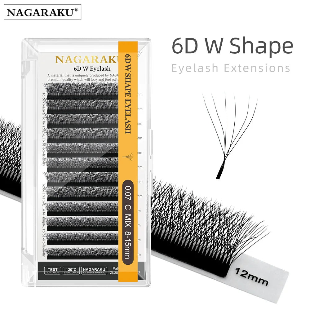 6D W Shape Lashes