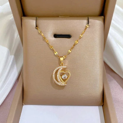 Sun Pendant Necklace Women