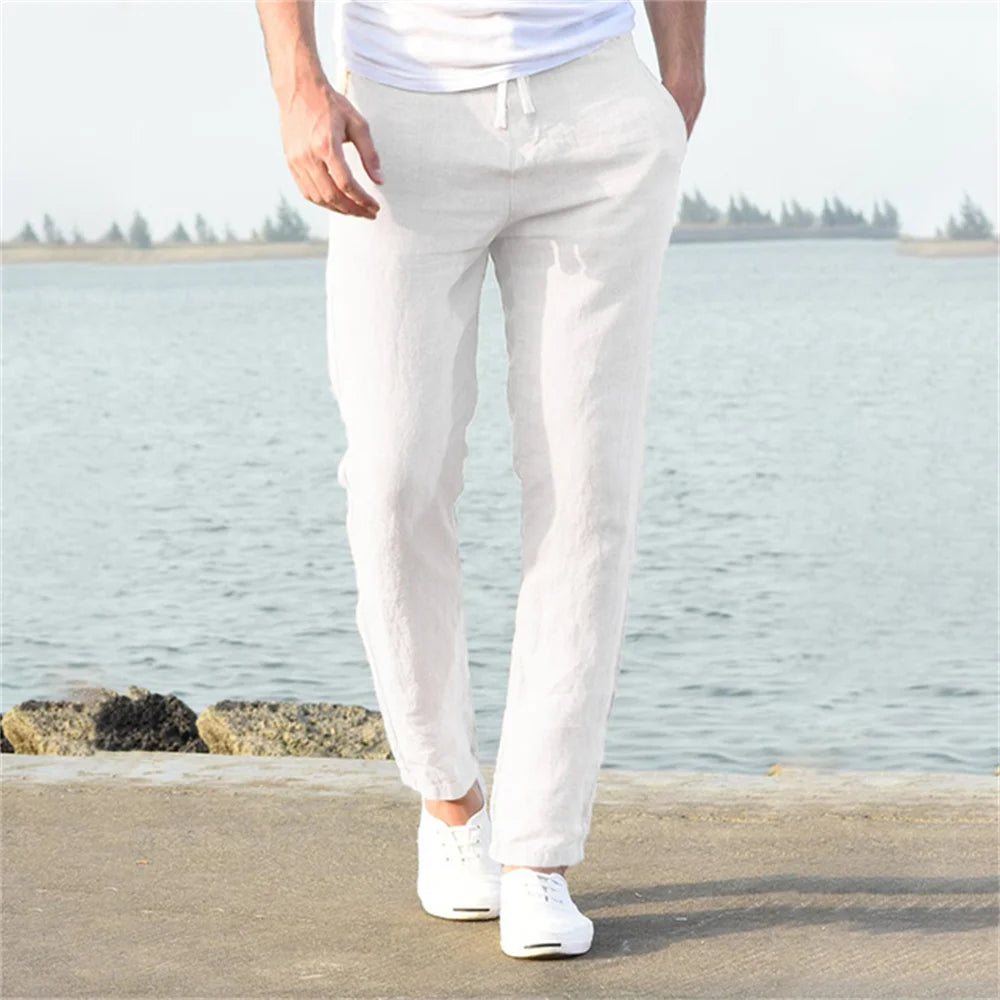 Men's Linen Trousers