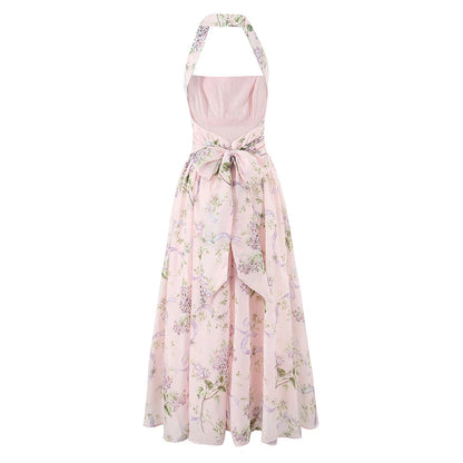 Women's Pink Floral Dress