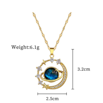 Sun Pendant Necklace Women