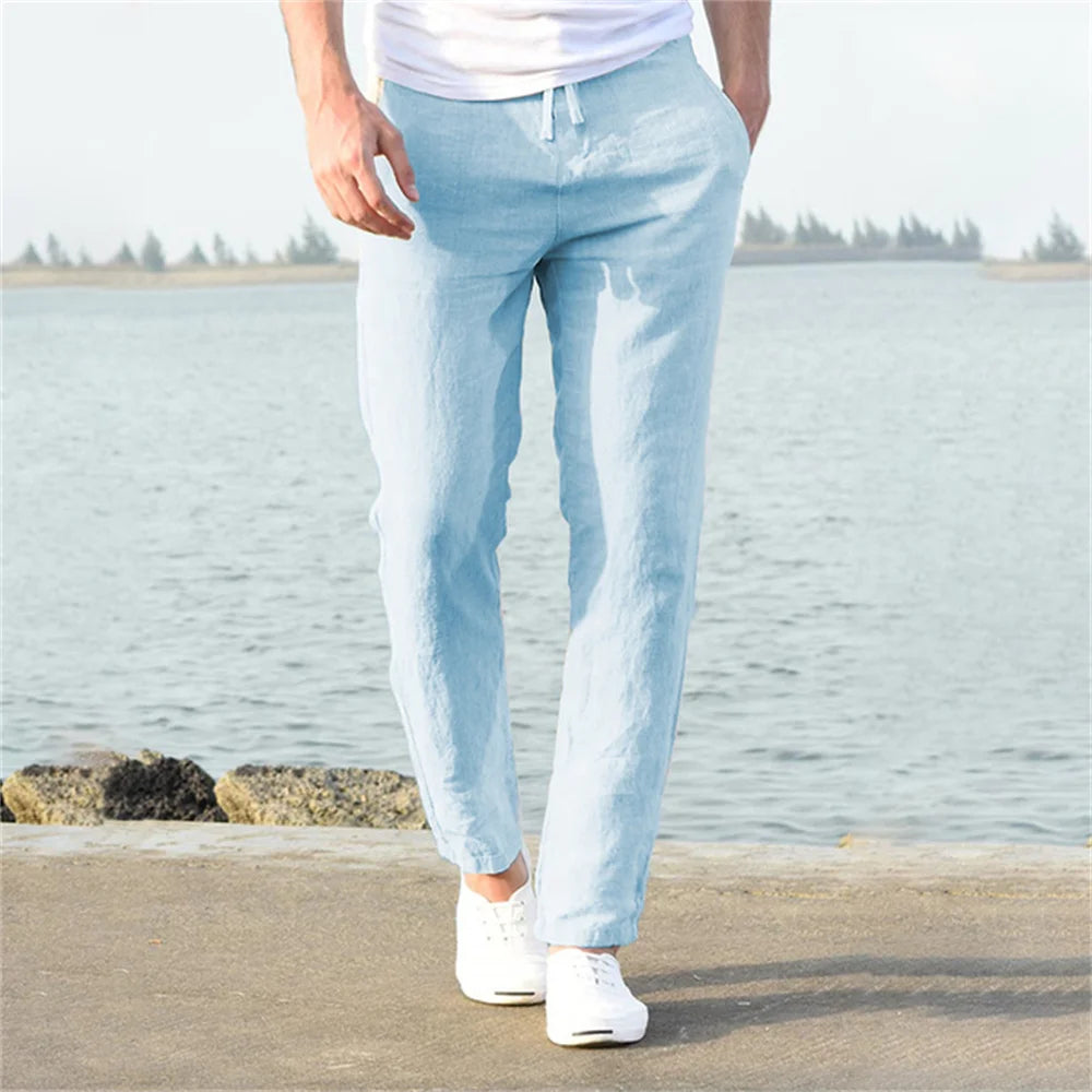 Men's Linen Trousers
