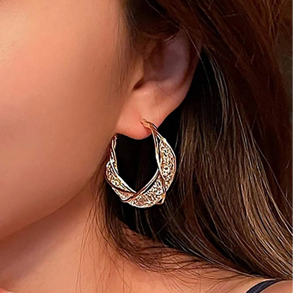 Gold Hoop Earrings