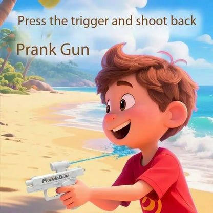Reverse Water Gun Toy